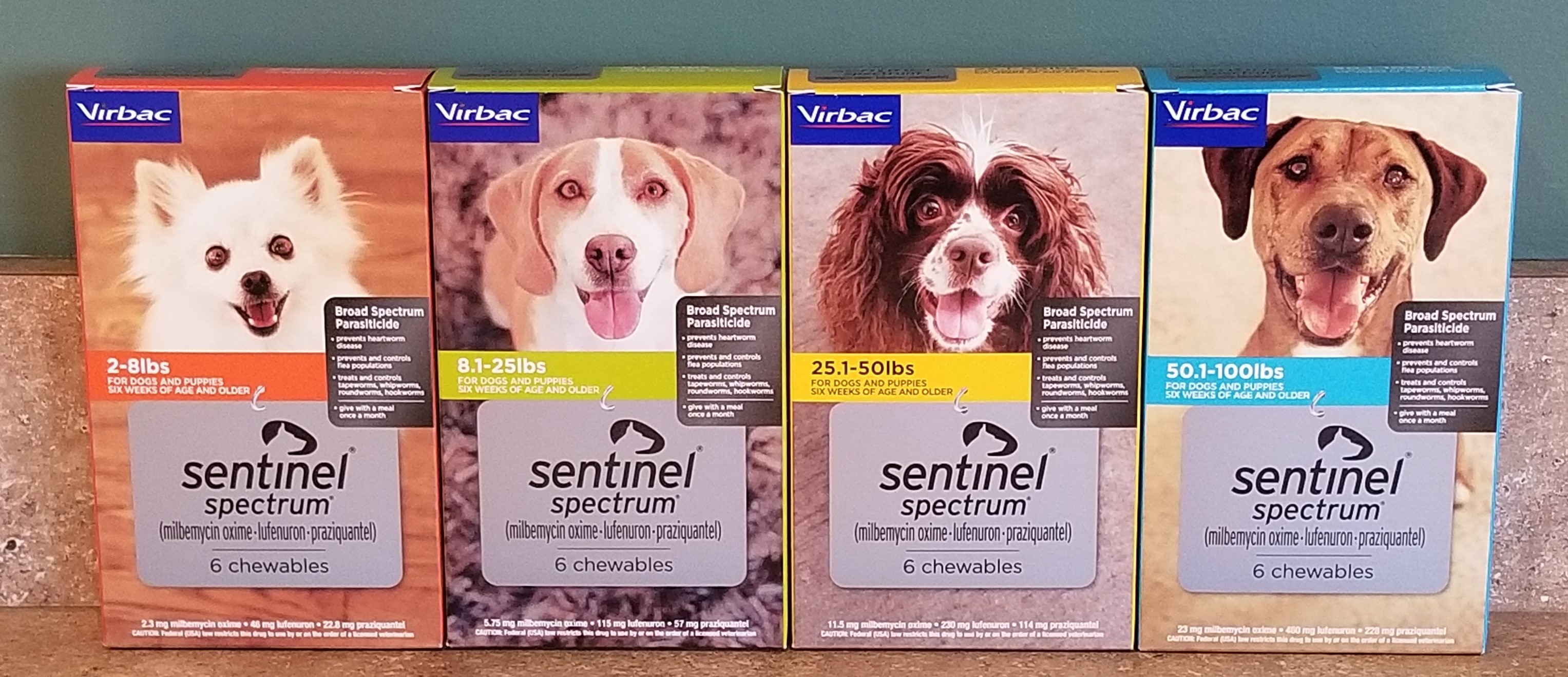 online sentinel spectrum for dogs